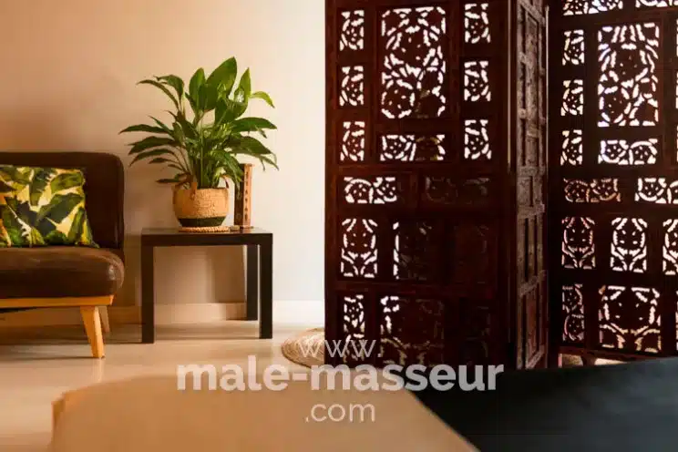 Elegant massage studio