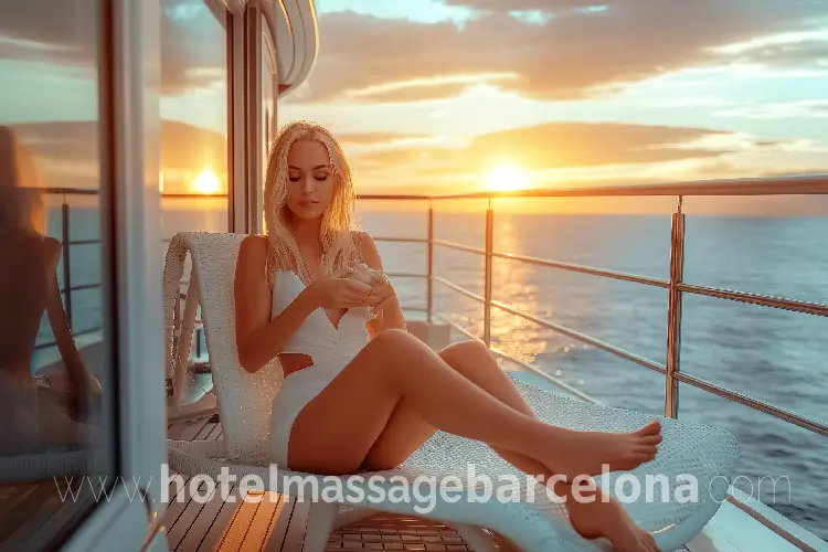 Tantric foot job
